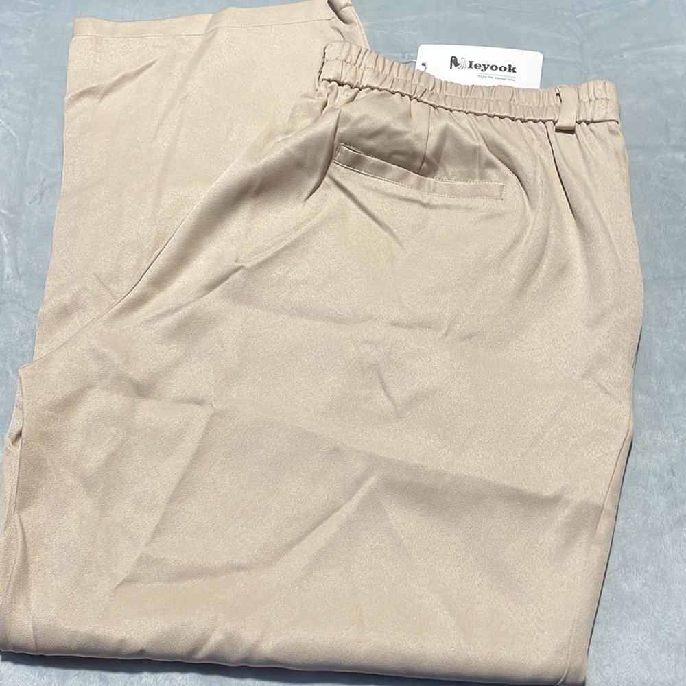NWT Nieyook Light Tan Khaki Dress Pants